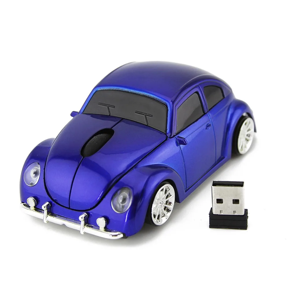 Fancy Volkswagen Beetle Design Car Mouse - Wireless & Ergonomic