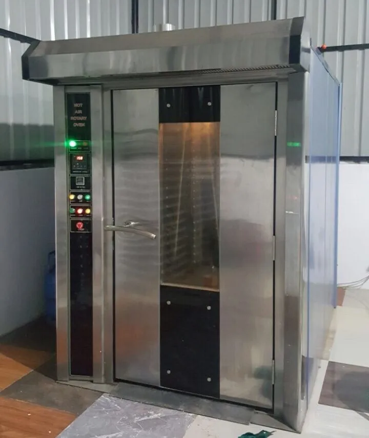 Коммерческая полностью автоматическая линия по производству тортов, газовая Вращающаяся печь