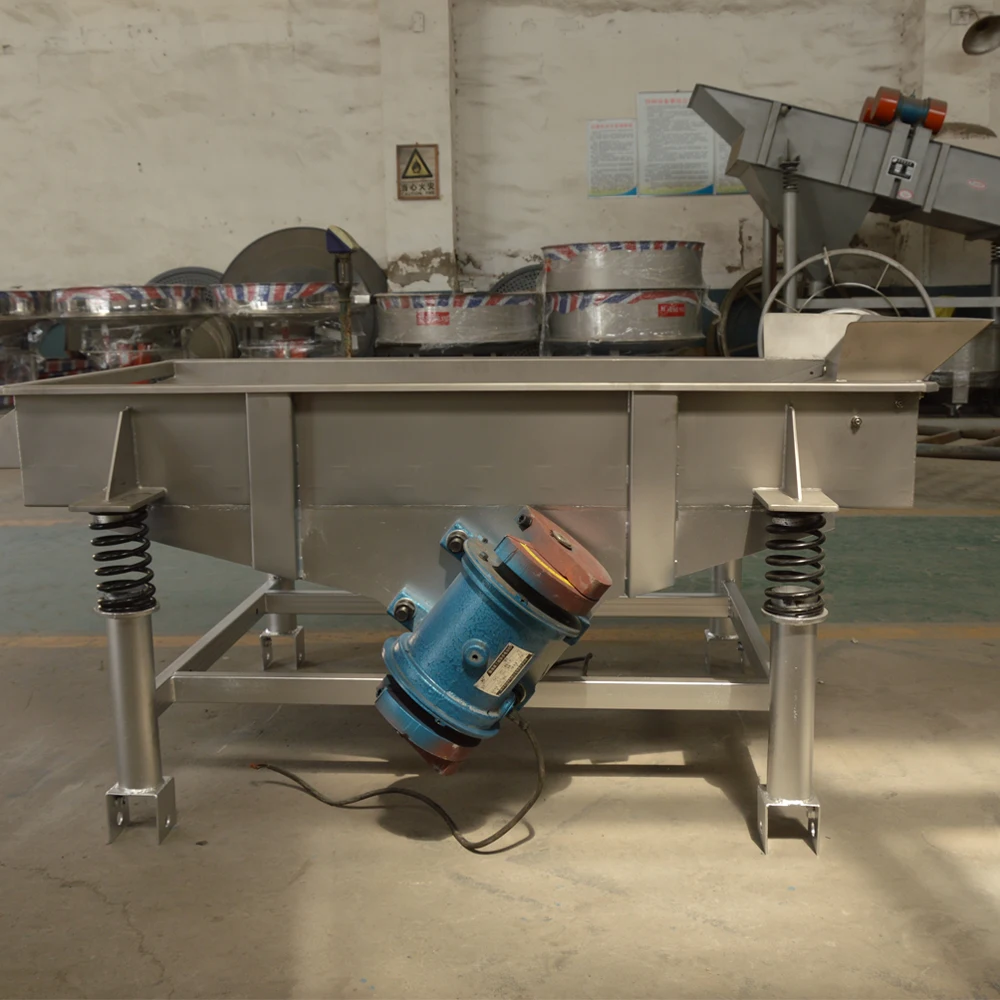 Pebbles Linear Vibrating Screen Linear Vibratory Sieve/mustard Seeds Vibrating Sieve Machine