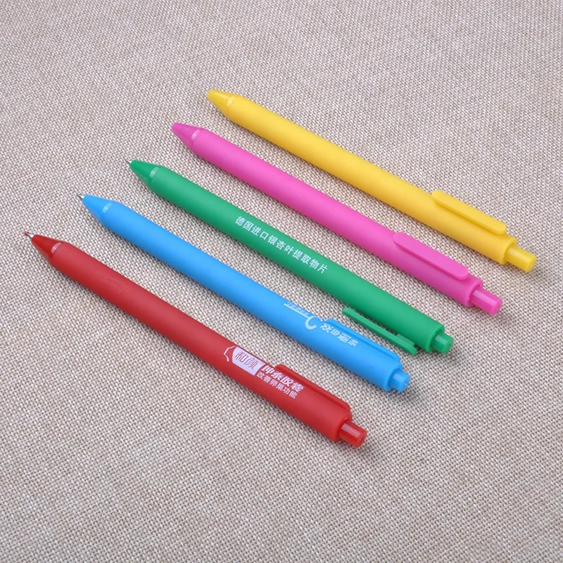 2025 Factory Wholesale Click Action ABS Plastic Ballpoint Pen with Print logo