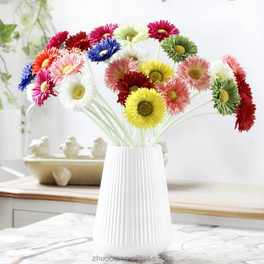 Gerbera daisy silk flowers wholesale