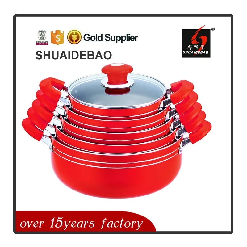 Economic and Reliable Nonstick Cookware 10pcs High Quality