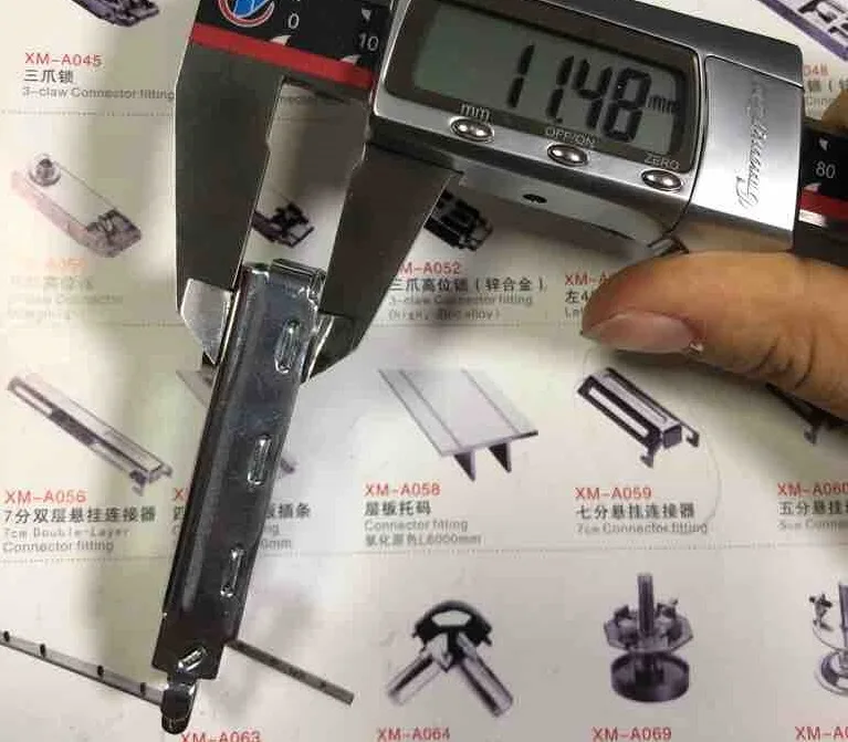 Tension Lock for Exhibition Booth  3 Clow Lock Suit for Octangnol Eight Way Extrusion System Profiles