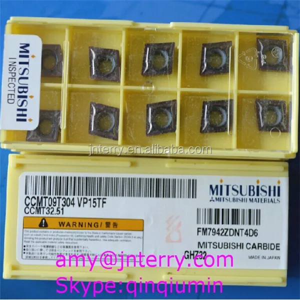 10PCS in BOX Original MITSUBISHI CCMT09T304 UC5115 CCMT32.51 Carbide Insert New 