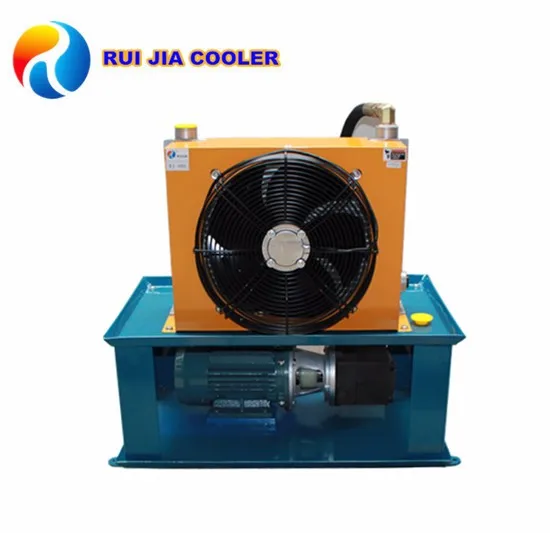 Aluminum Brazed Plate Heat Exchanger Hydraulic Oil To Air Cooler