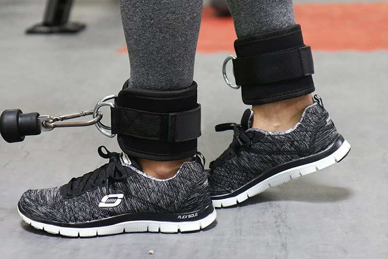 
Фитнес неопреновый мягкий ремешок на лодыжку манжета на запястье с D-образным кольцом 