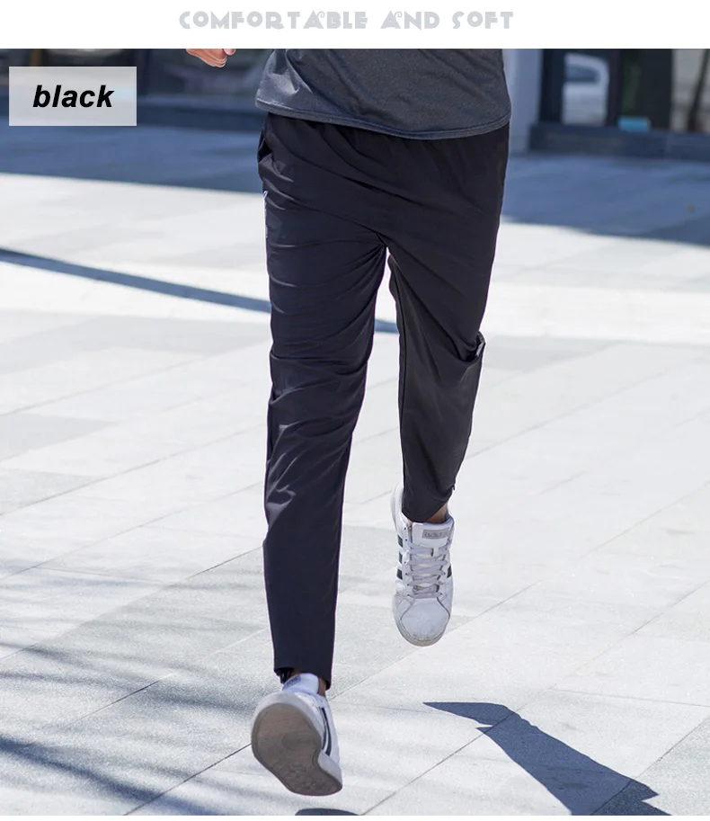 Sports Wholesale Blank Men Jogger Pants Baggy Black Custom Sweatpants ...