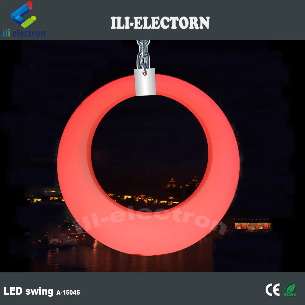 
 Наружное освещение качели/садовые качели/светящиеся пластиковые качели  