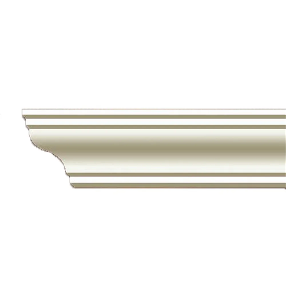 High Quality Pop Ceiling Coving Pu Cornice Polyurethane Crown Moulding for Building Material
