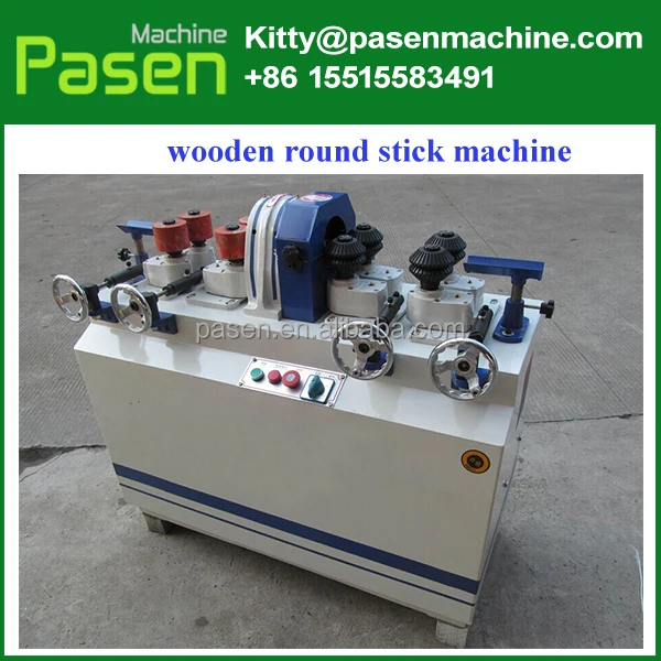 Wooden Handle Making Machine Wood Brush Stick Machine Round Wood Rod Machine