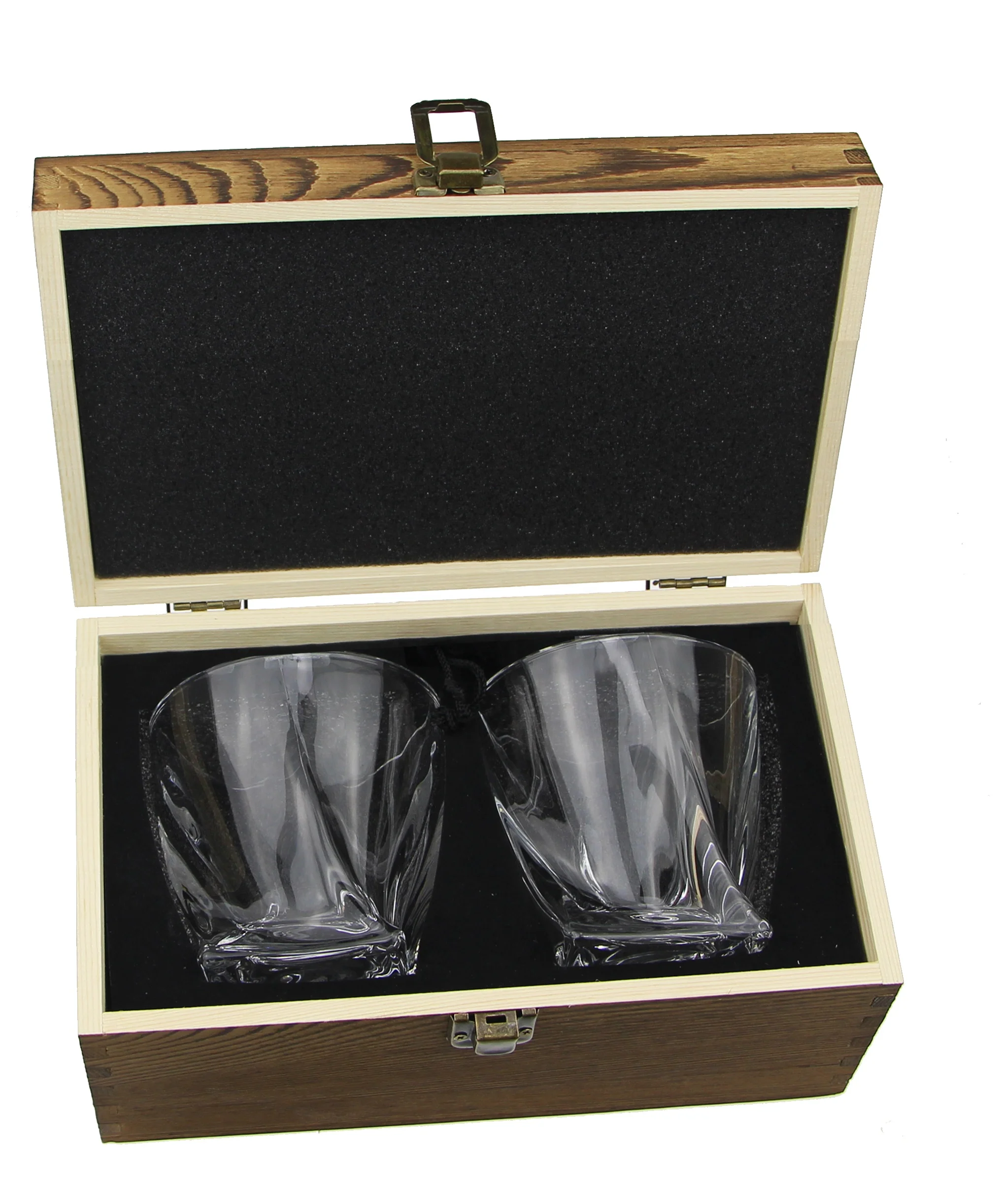 Wine & Whiskey Decanter Gift Set for Men & Women Whiskey Decanter, 2 Iceberg Whiskey Glasses, 2 Coasters, 8 Stainless Steel Whisky Rocks Chillers