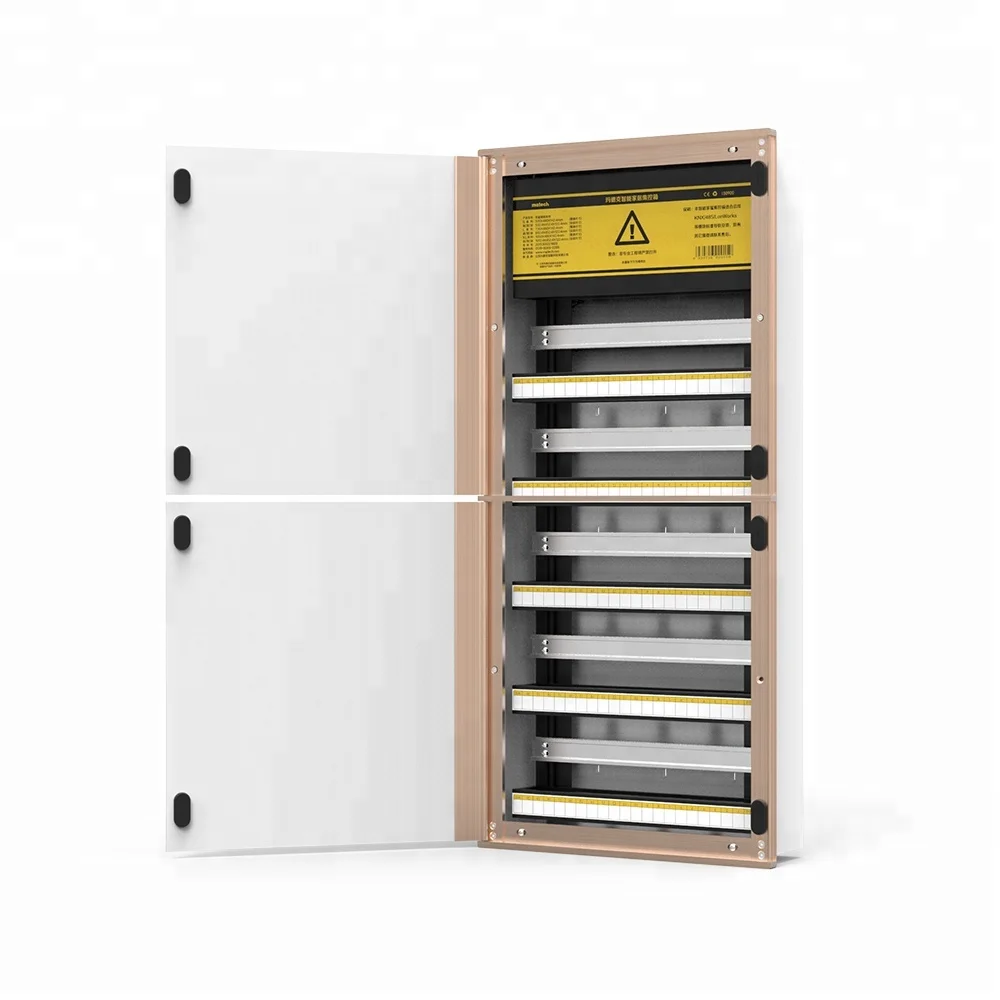 110 Way NEW Smart Home Distribution Box Control Panel Box Electrical Enclosure for Circuit Breakers and Modules