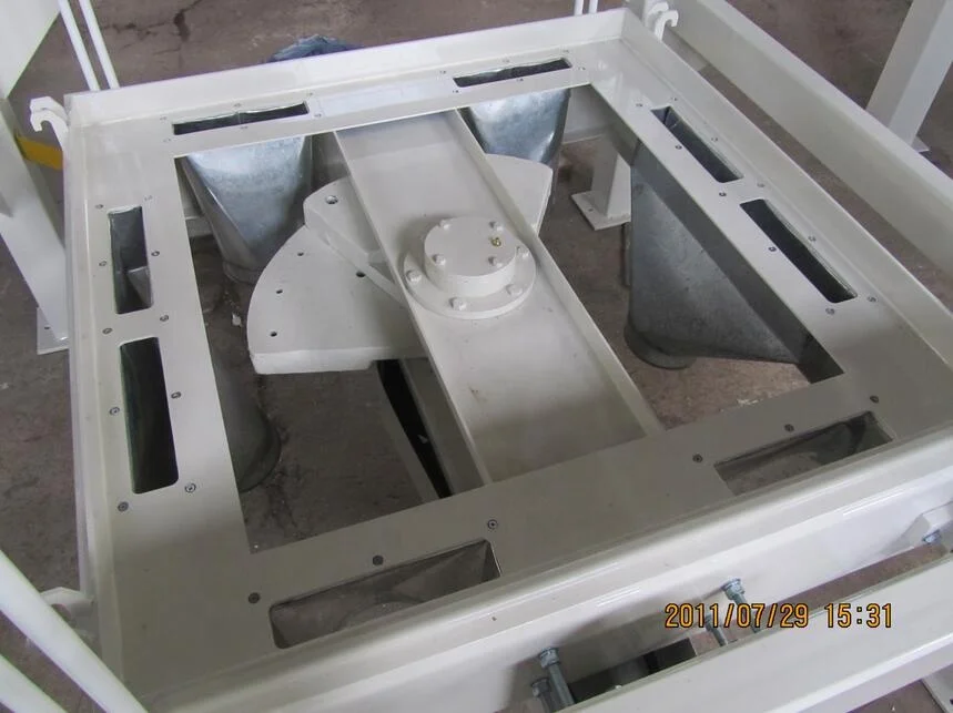 FSFJ Stainless Steel Double Bin Sieve Double Compartment Plansifter Double Bin Plansifter Twin Flour Plan Sifter