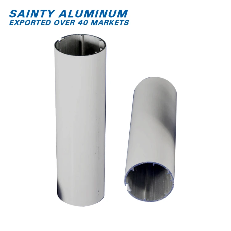 Анодированная Серебристая и черная трубка для изгиба алюминиевой трубки/трубы