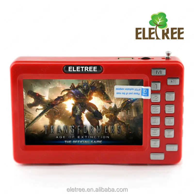 4.3 дюймов бесплатная электронные книги mp4 плеер / портативный mp3 EL-159A