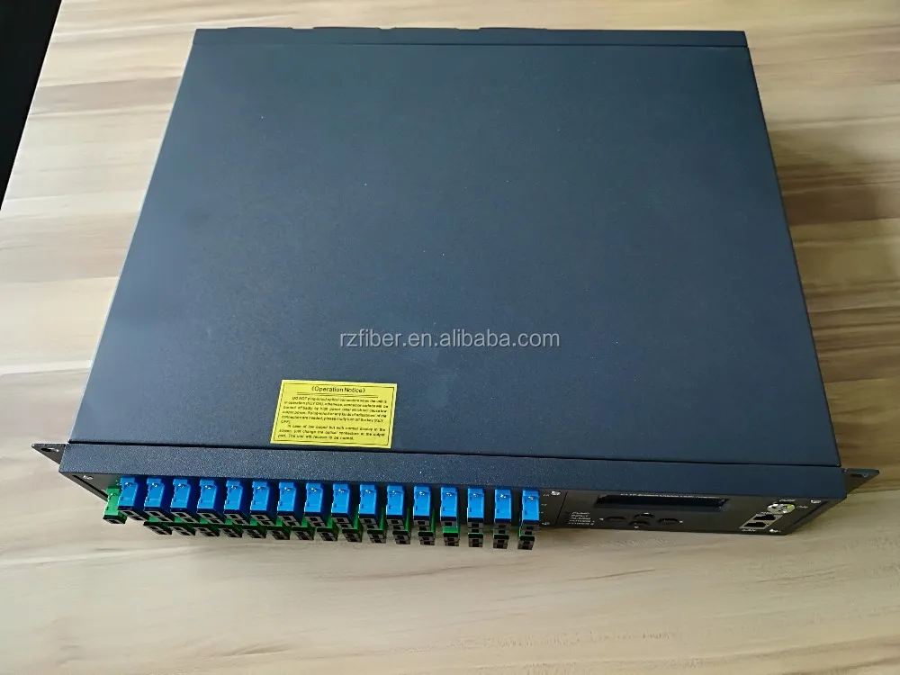 OLT PON CATV Combiner WDM EDFA High Power 1550 nm EDFA 32 ports optical amplifier price