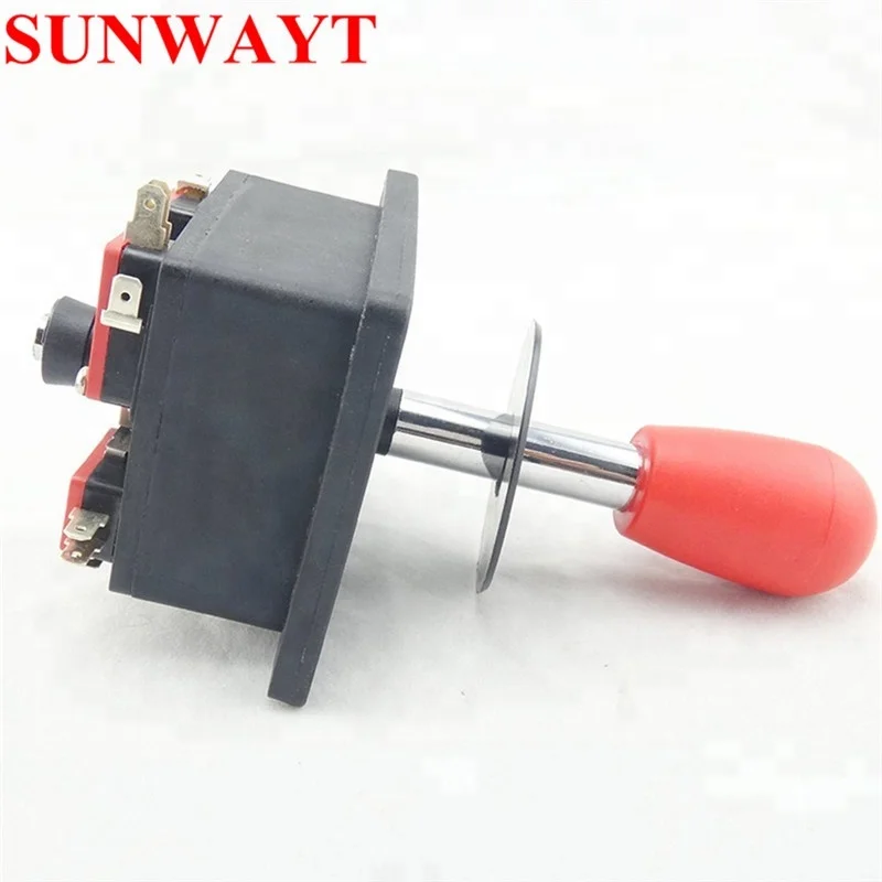 Черный/красный balltop Испанский Стиль игровой аркадный джойстик с микропереключателем для игрового автомата