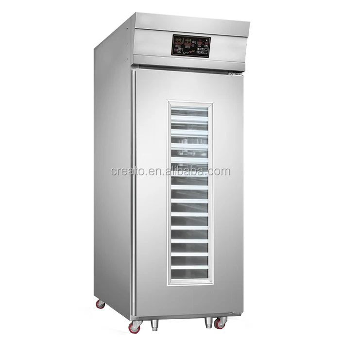 16 Tray Microcomputer Control Intelligent Frozen Fermentation tank Room for Bread Bakery Equipment