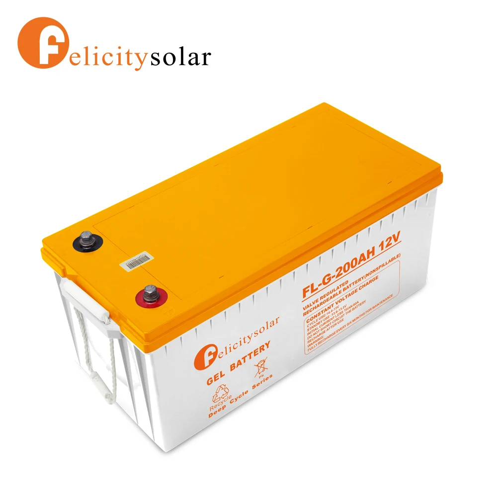 ALMA LP12-200 12V 200Ah Batterie solaire