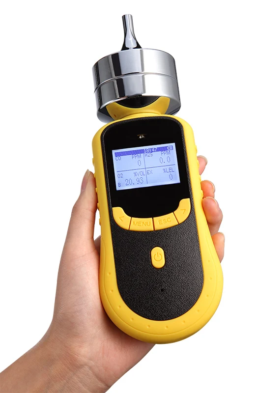 Portable Universal 4 in 1 CO EX H2S O2 Multi Gas Detector