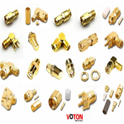 High quality Gold Plated waterproof sma connector female Right Angle Jack PCB connector