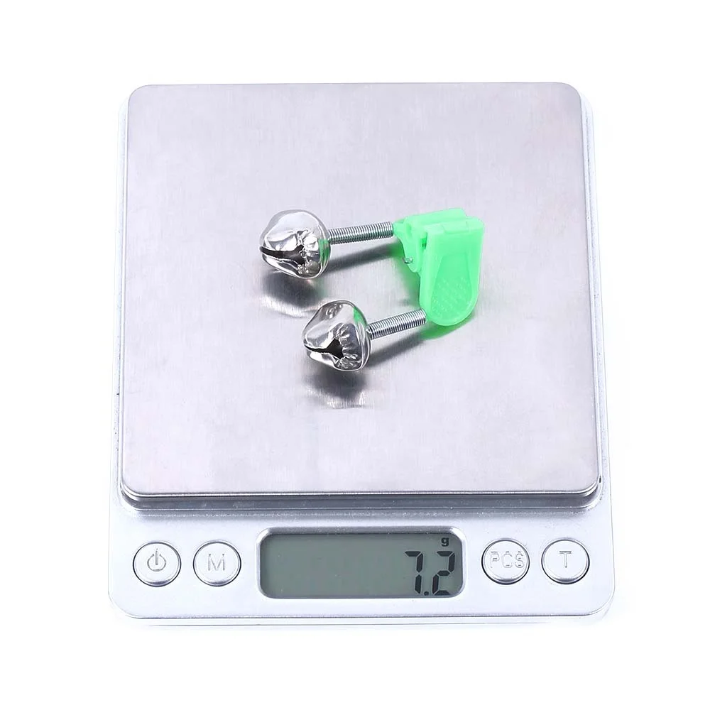 Fish Fishing Baits, Lures 10Pcs Rod Tip Clamp Fishing Pole Fish Bite Lure Alarm Alert Twin Bell Fishing Baits & Lures Fish Fishing Baits, Lures 10Pcs Rod Tip Clamp Fishing Pole Fish Bite Lure Alarm Alert Twin Bell Fishing Baits & Lures