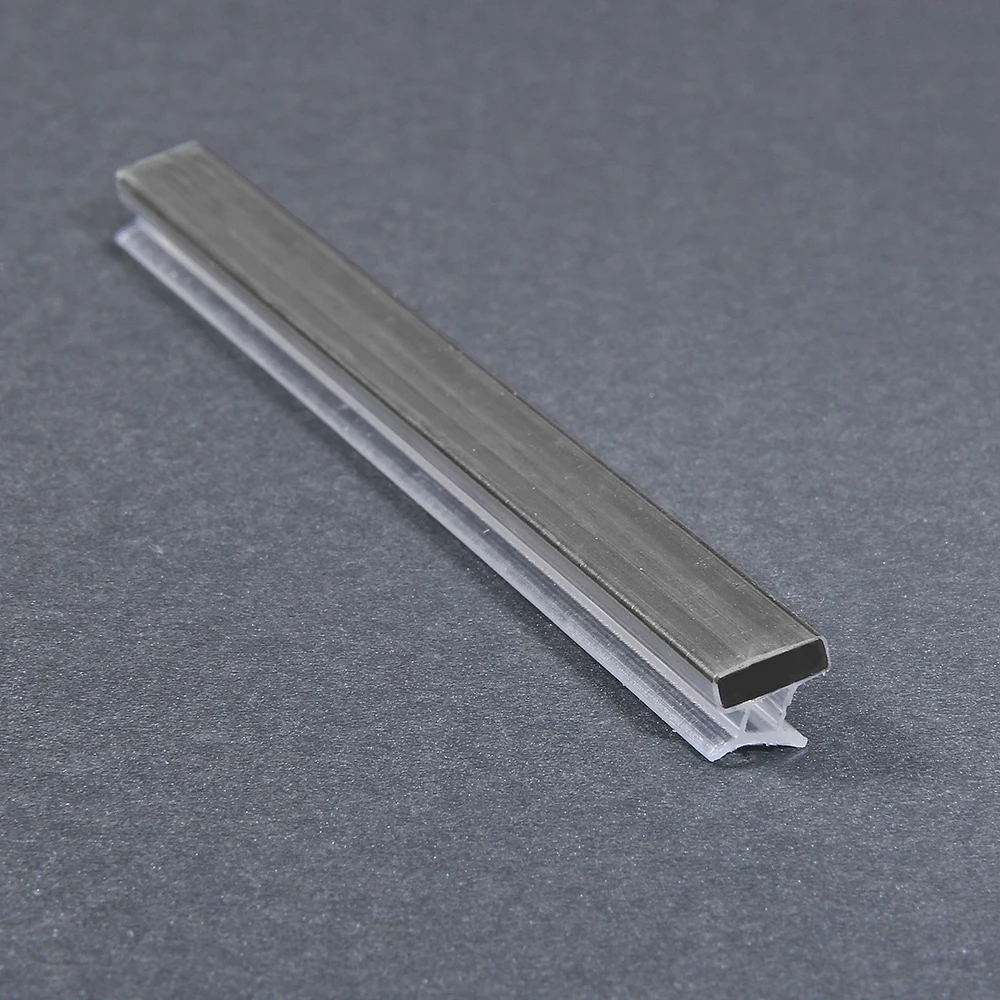 Weather Strips PVC profiles Plastic magnetic seals for shower door