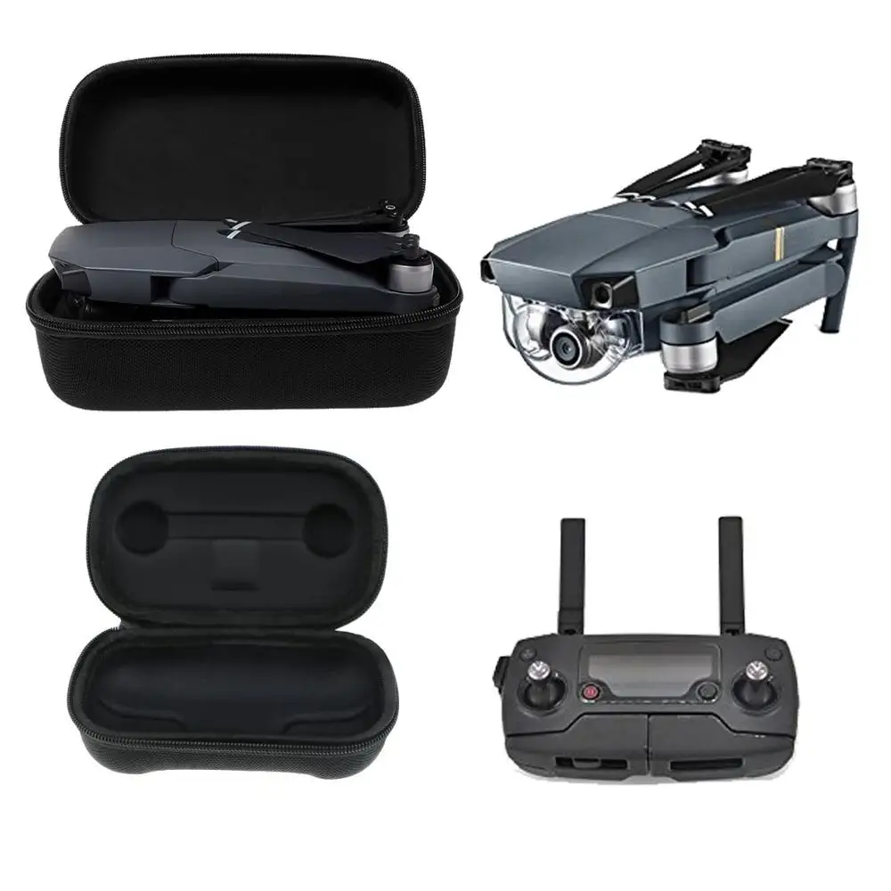 Draagbare Harde Dop EVA-draagkas vir DJI Mavic Pro-vliegtuig en afstandbeheertoestel Beskermende toegangstuk