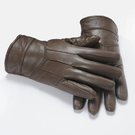 Men's leather glove genuine winter cheap glove for fashion