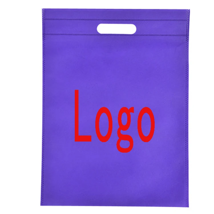 10*8 die cut handle non woven cloth carry bag manufacturer non woven  w cut handle coffee tea bag with tag