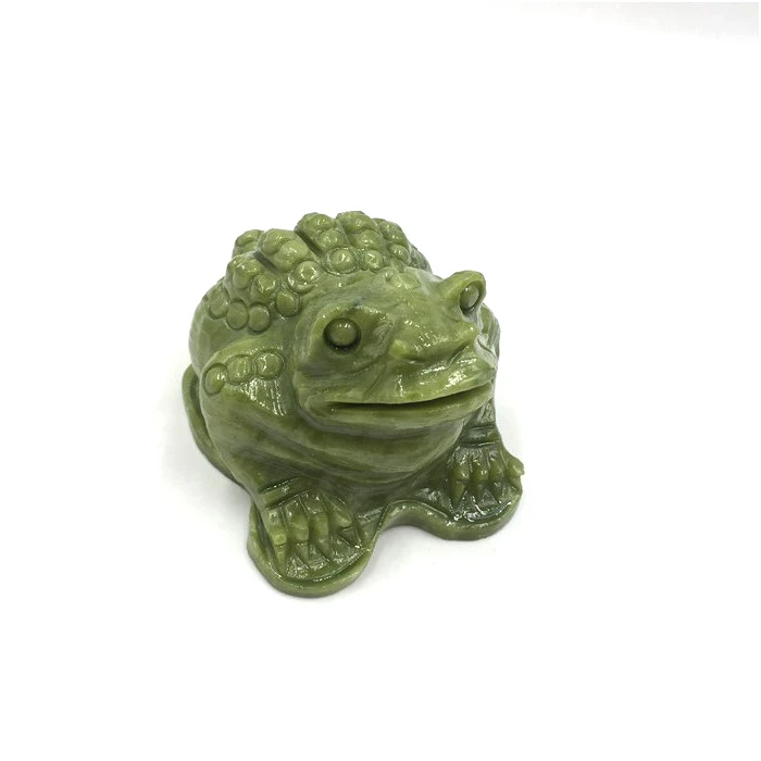 Fengshui Decor Money Frog and Toad Lucky Jade Toad for Wealth