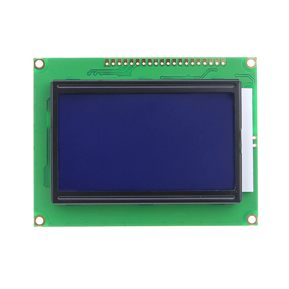 5V 12864 LCD Display Module 128x64 Dots Graphic Matrix LCD Blue Backlight ST7920