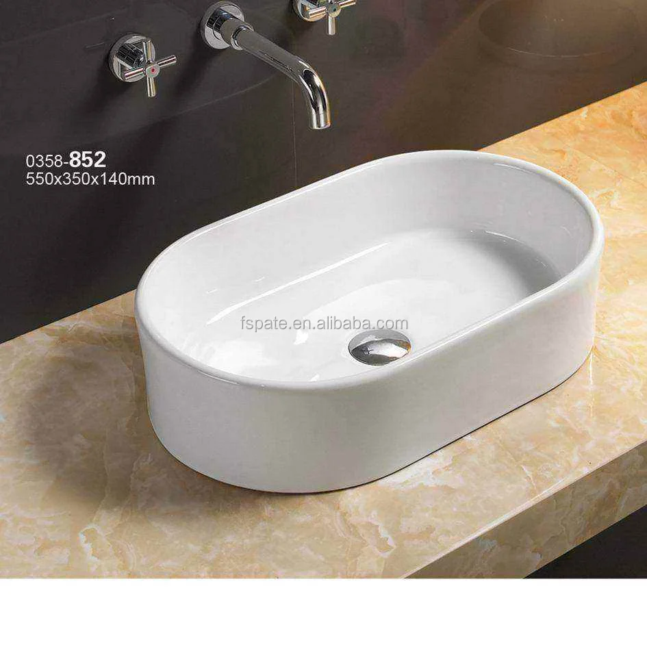 Bathroom Lavabo Bowl Sink China Ceramic Oval Egg Shape Small Size Wash Basin Price In Bangladesh