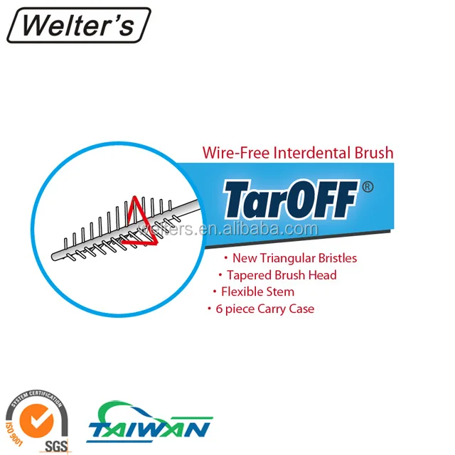 Межзубная щетка TarOFF, новый дизайн, Тайвань