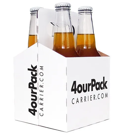 Download Custom Cardboard Beer Four 4 Pack Beverage Carrier Buy 4 Pack Beverage Carrier 4 Pack Bottle Carrier Cardboard 6 Pack Bottle Beer Carriers Product On Alibaba Com