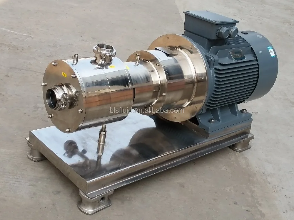 Steel Multi-stages Rotor and Stator Homogenizer Mixer Type Liquid ...