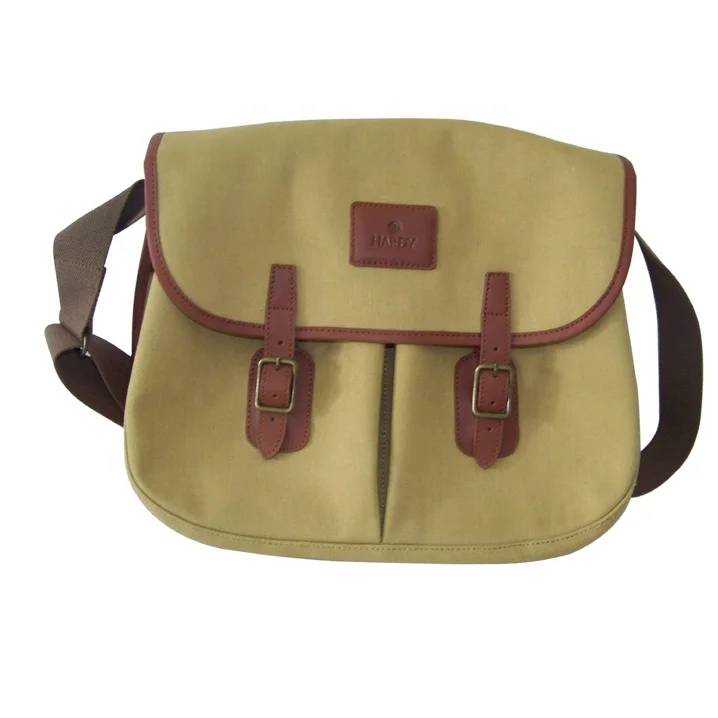 New Style Canvas Leather Fly Fishing Bag Vintage Fishing Bag - Buy