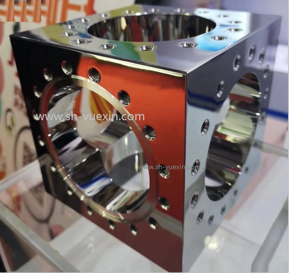 Vacuum Sanitary Conflat Conflate 6 Way Square Flange CF Stainless Steel Floor Tube A105 Flanges