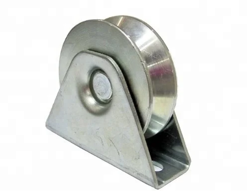 Roulette à rainure en V, roue à rainure en V 45# Rail de porte coulissante en acier Roulette rigide Poulie de guidage industrielle Roulette à rainure en V, roue à rainure en V 45# Rail de porte coulissante en acier Roulette rigide Poulie de guidage industrielle