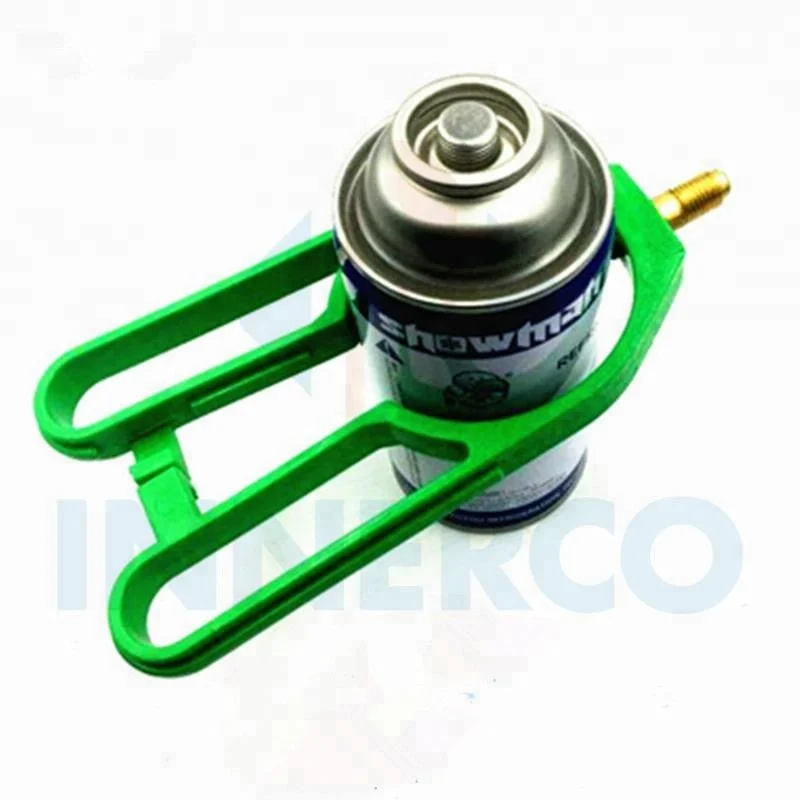 Side Can Tap Valve for Use With Disposable Refrigerant Cylinders