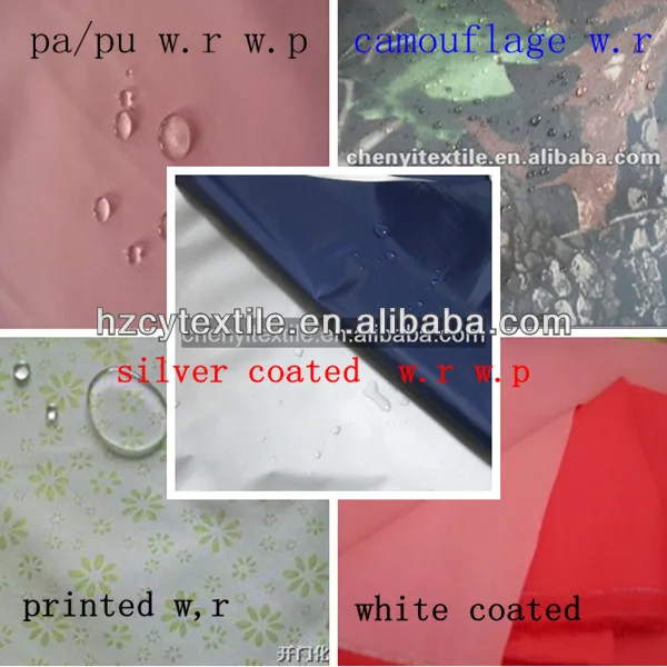 Китайский текстиль с высококачественной водонепроницаемой тканью