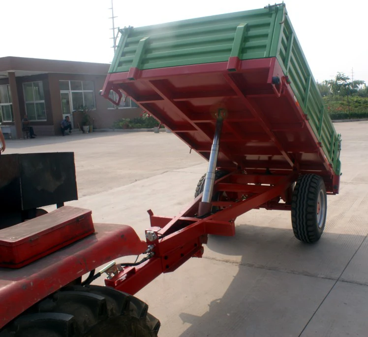 Фермы использования трактор четырехколесных транспортных средств четыре тонный самосвал прицеп
