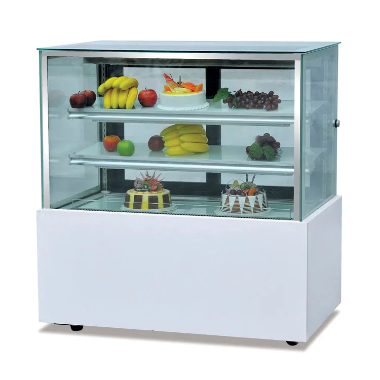 Роскошный отдельно стоящий охладитель для тортов с двойной