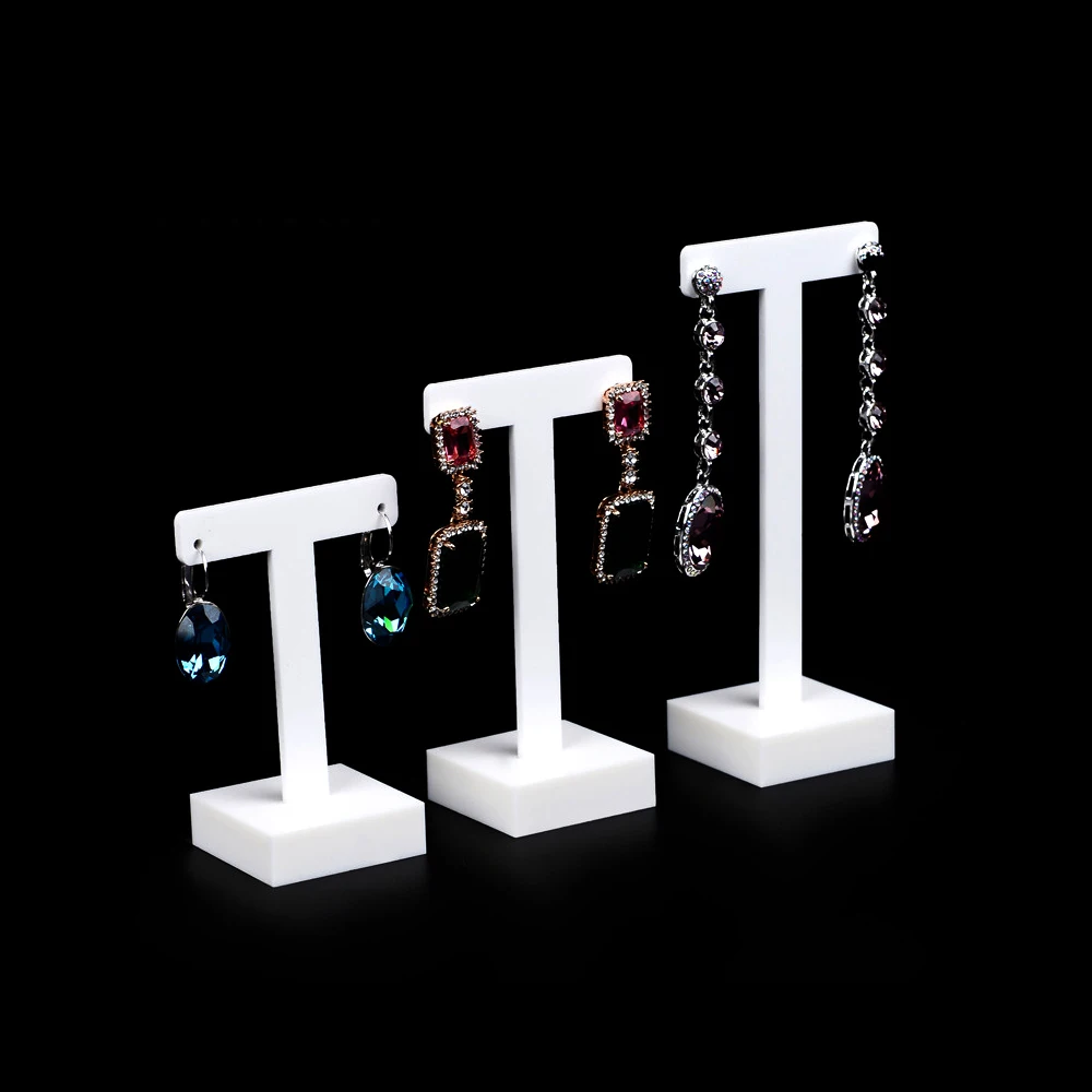 Présentoir Cube En Acrylique Transparent à 2 Trous Pour