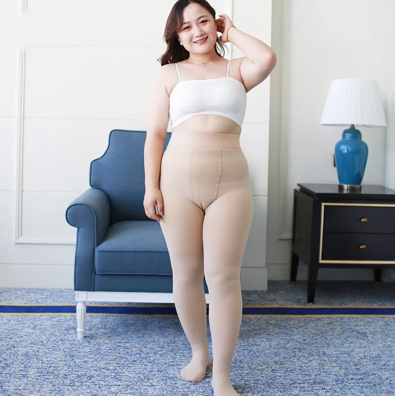 High Waist Fuzzy Warm Women Leggings 