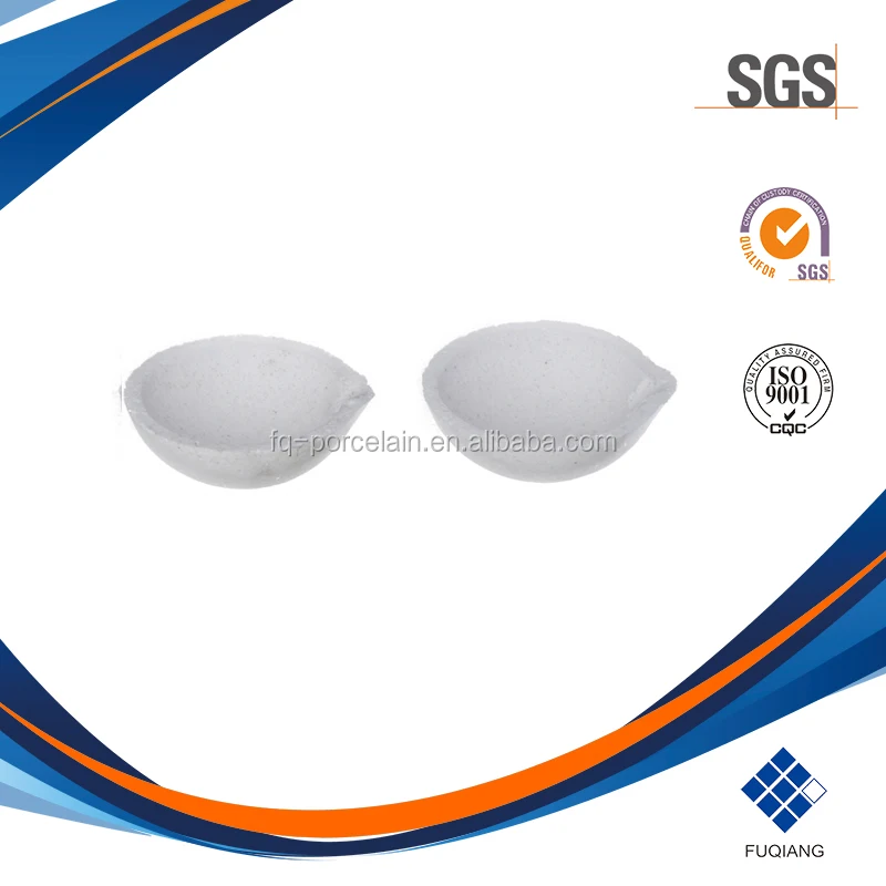 Fused silica crucible for gold melting can withstand high temperature