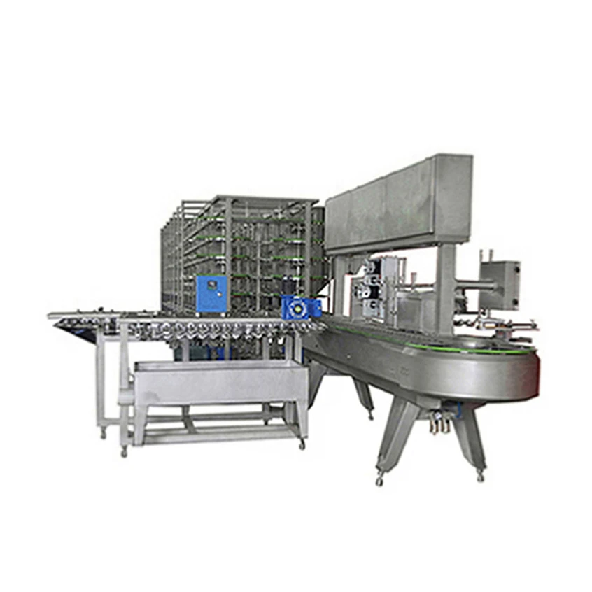 High Productivity Ice Cream Extrusion Line Max Output 6000pcs Per Hour for Fruit Milk Water & Nuts