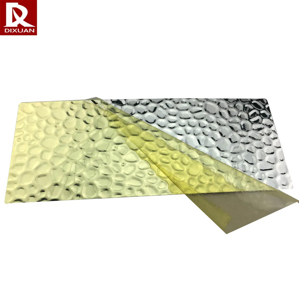 Mirror Alloy Sheet Stucco Plate Texture Plate Reflective Embossed Aluminum for Lightning Grow Light Checker Ribbed Aluminium