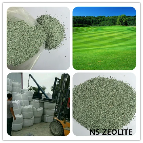 High Water Holding Capacity Green Natural Zeolite for Golf and Turf Aid