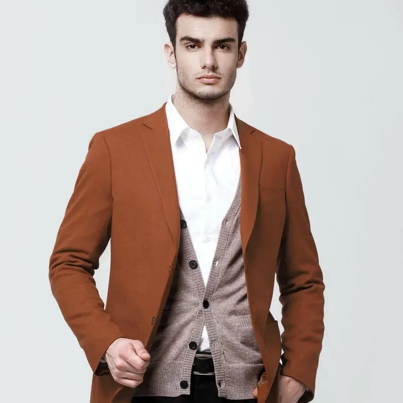 Mode Mantel Ein Halb Futter Braun Herren Blazer Buy Mode Herren Blazer Mantel Mode Staubtuch Mantel Mode Mantel Modelle Product On Alibaba Com